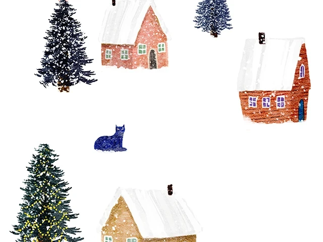 Christmas dayのイラスト