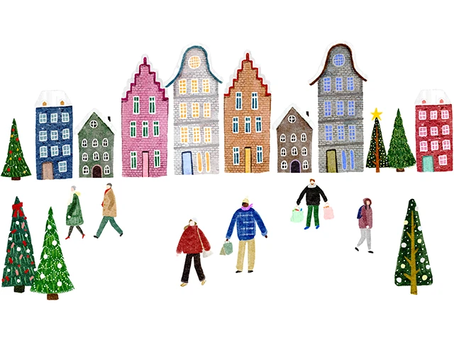 Holiday seasonのイラスト