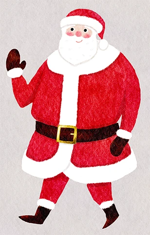 Santa Clausのイラスト