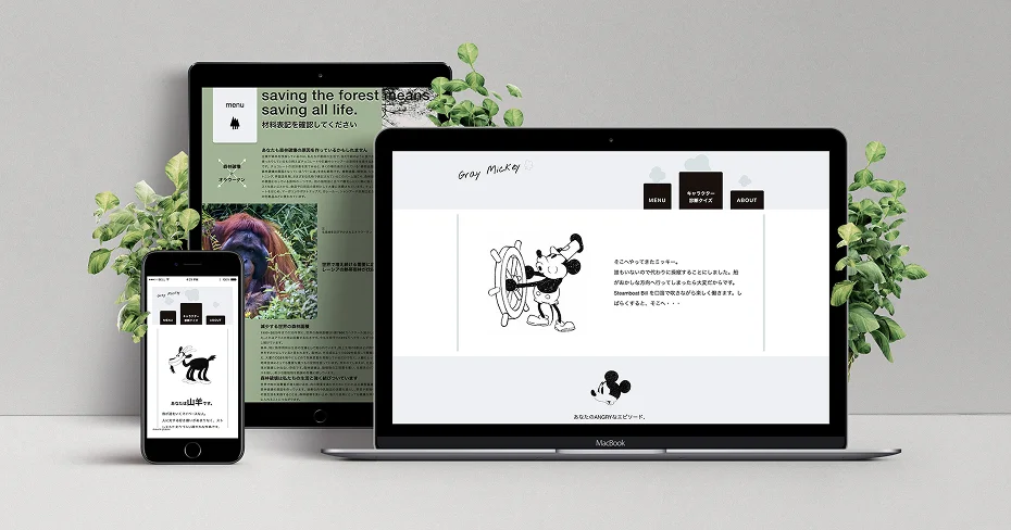 Gray Mickey website